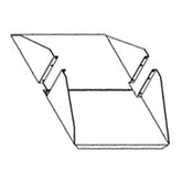 Chatsworth Products 11054 Double-Sided 26" Deep Shelf